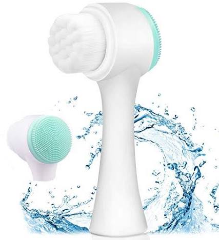 2-in-1 Silicone Facial Cleansing Brush – Deep Face Cleaner & Gentle Massage Scrubber