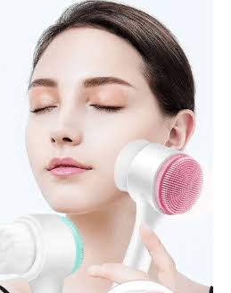 2-in-1 Silicone Facial Cleansing Brush – Deep Face Cleaner & Gentle Massage Scrubber