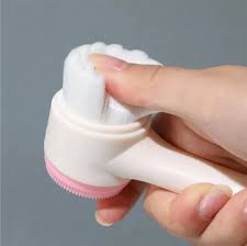 2-in-1 Silicone Facial Cleansing Brush – Deep Face Cleaner & Gentle Massage Scrubber