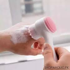 2-in-1 Silicone Facial Cleansing Brush – Deep Face Cleaner & Gentle Massage Scrubber