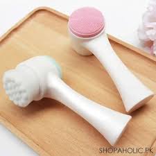 2-in-1 Silicone Facial Cleansing Brush – Deep Face Cleaner & Gentle Massage Scrubber