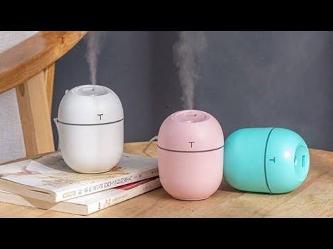 Mini USB Air Humidifier 220ml – Portable Cool Mist Diffuser for Bedroom, Office, Car & Travel