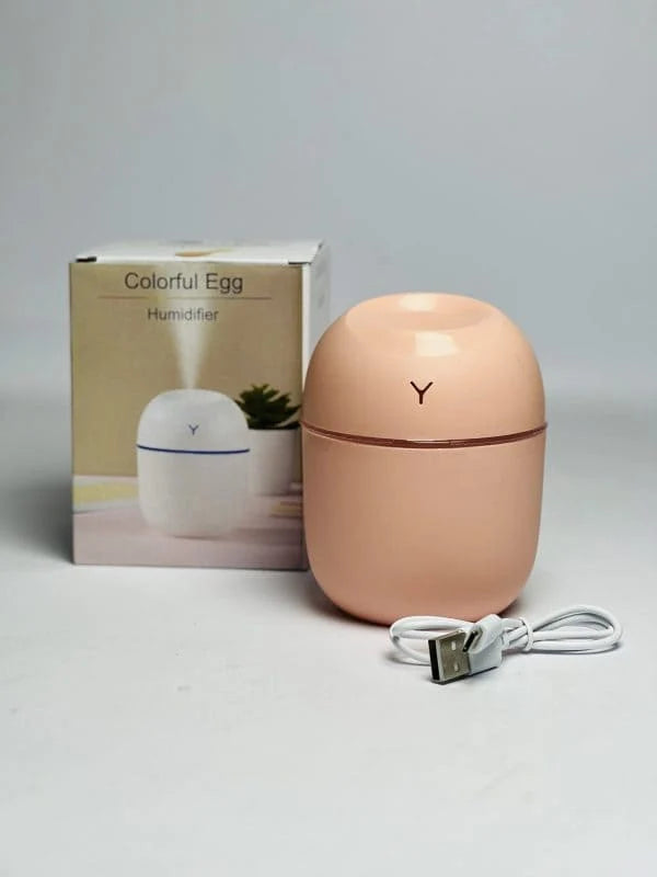 Mini USB Air Humidifier 220ml – Portable Cool Mist Diffuser for Bedroom, Office, Car & Travel