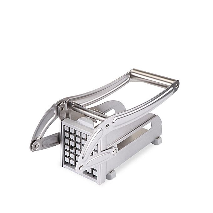 Potato Chips Cutter & French Fries Maker | Interchangeable Double Blade Vegetable Chopper & Potato Slicer