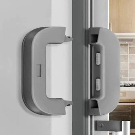 Refrigerator Child Safety Lock, Fridge & Freezer Door Lock, Baby Proof Cabinet Lock, Childproof Appliance Safety Lock for Home Kitchen