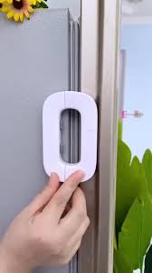 Refrigerator Child Safety Lock, Fridge & Freezer Door Lock, Baby Proof Cabinet Lock, Childproof Appliance Safety Lock for Home Kitchen