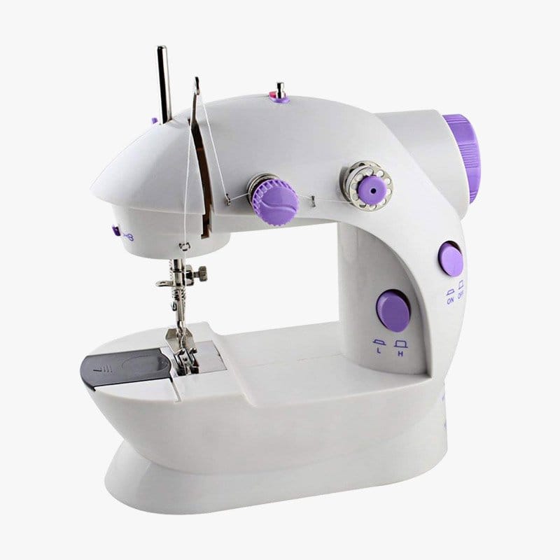 Mini Sewing Machine Portable Electric Sewing Machine for Beginners, Compact Household Sewing Machine for Clothes Repair, DIY Crafts & Quick Stitching