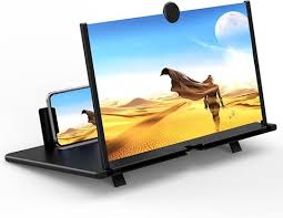 Mobile Phone Screen Magnifier 3D Foldable Screen Amplifier | Smartphone Enlarger with Holder Stand for Movies & Videos
