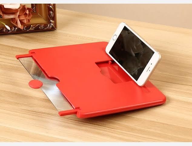 Mobile Phone Screen Magnifier 3D Foldable Screen Amplifier | Smartphone Enlarger with Holder Stand for Movies & Videos
