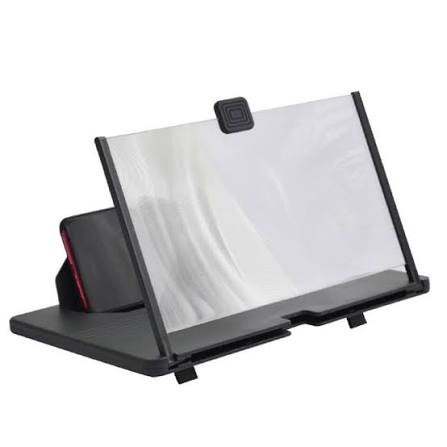 Mobile Phone Screen Magnifier 3D Foldable Screen Amplifier | Smartphone Enlarger with Holder Stand for Movies & Videos
